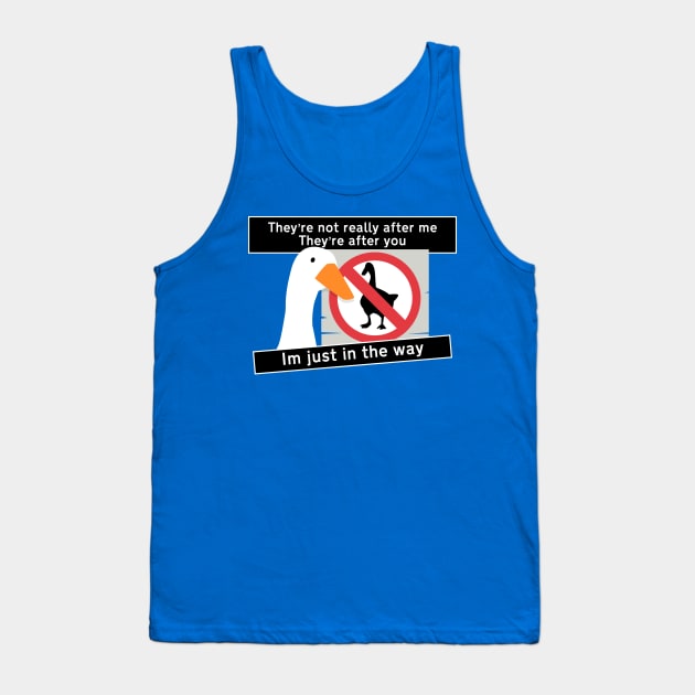 Untitled Goose Impeachment Tank Top by DigitalCleo